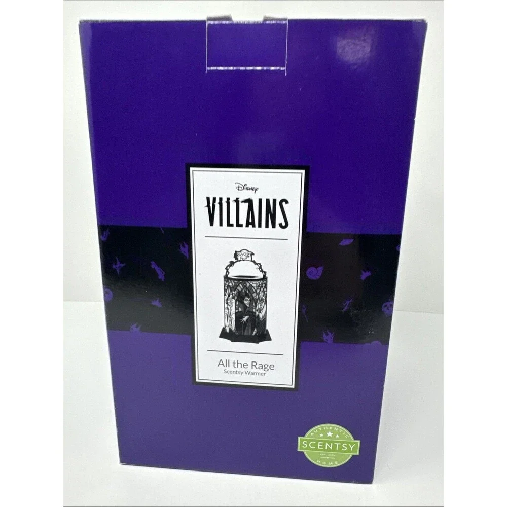 Scentsy Disney Villians ALL THE RAGE Wax Warmer NIB Retired NEW